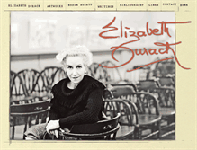 Tablet Screenshot of elizabethdurack.com